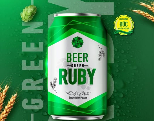 Bia Ruby Beer — thùng 24 lon
